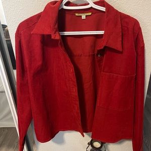 Gianni Bini Cropped corduroy jacket!!